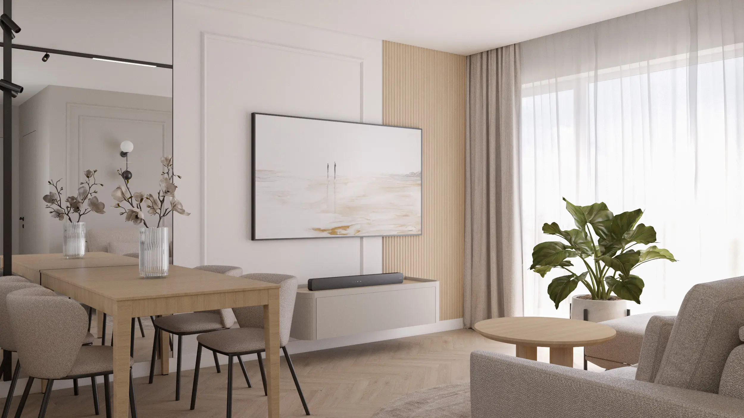 sztukateria we wnętrzu