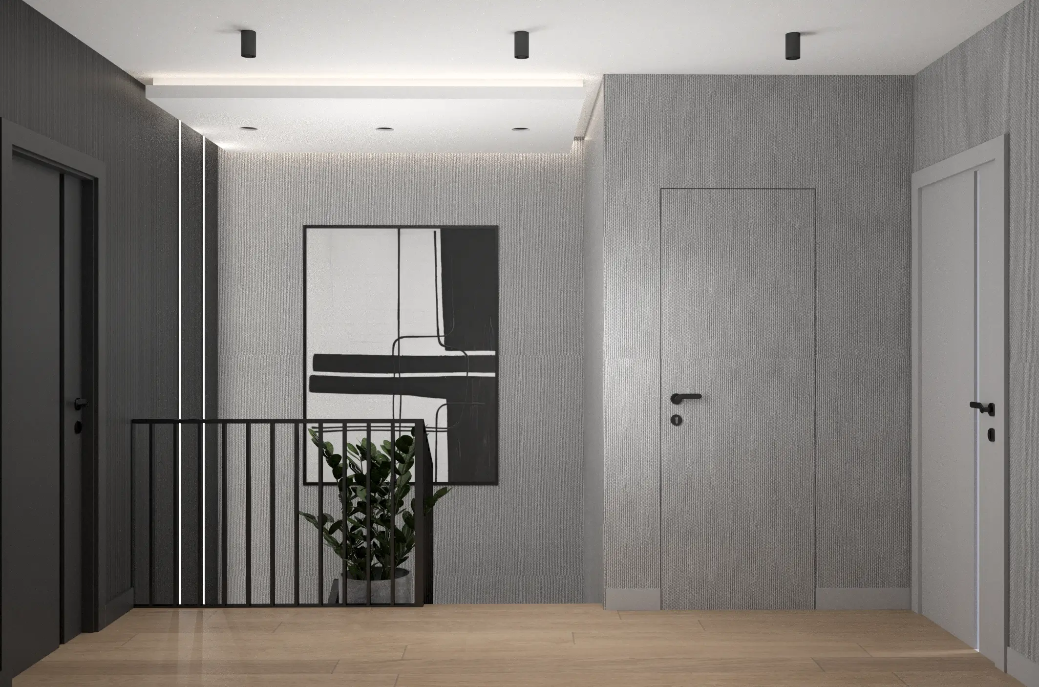 nowoczesna klatka schodowa